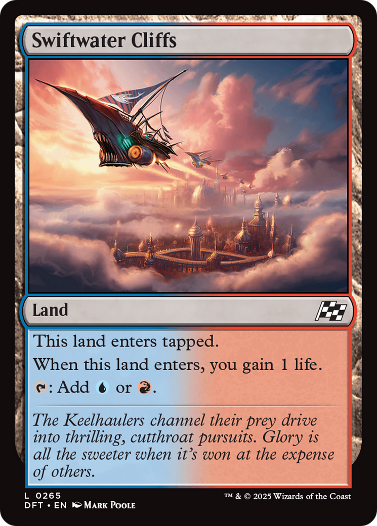 Swiftwater Cliffs [Aetherdrift] | Card Merchant Takapuna