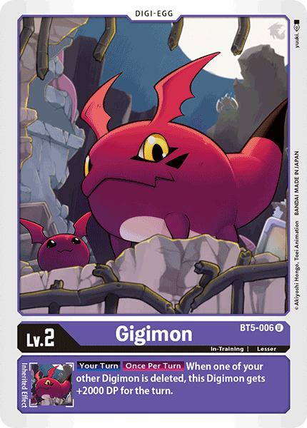 Gigimon [BT5-006] [Battle of Omni] | Card Merchant Takapuna