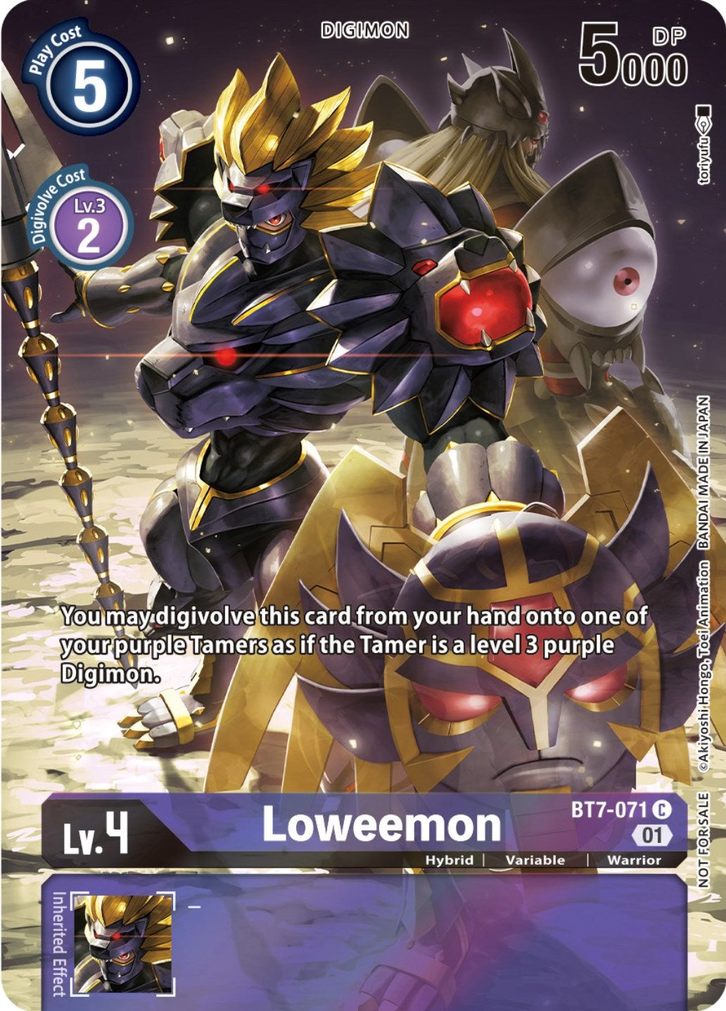 Loweemon [BT7-071] (2nd Anniversary Frontier Card) [Next Adventure Promos] | Card Merchant Takapuna