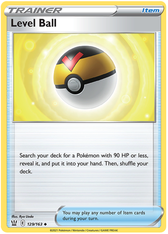 Level Ball (129/163) [Sword & Shield: Battle Styles] | Card Merchant Takapuna