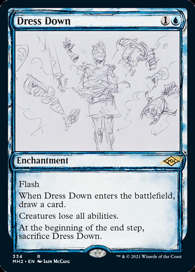 Dress Down (Sketch) [Modern Horizons 2] | Card Merchant Takapuna