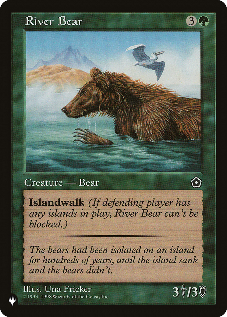 River Bear [The List Reprints] | Card Merchant Takapuna