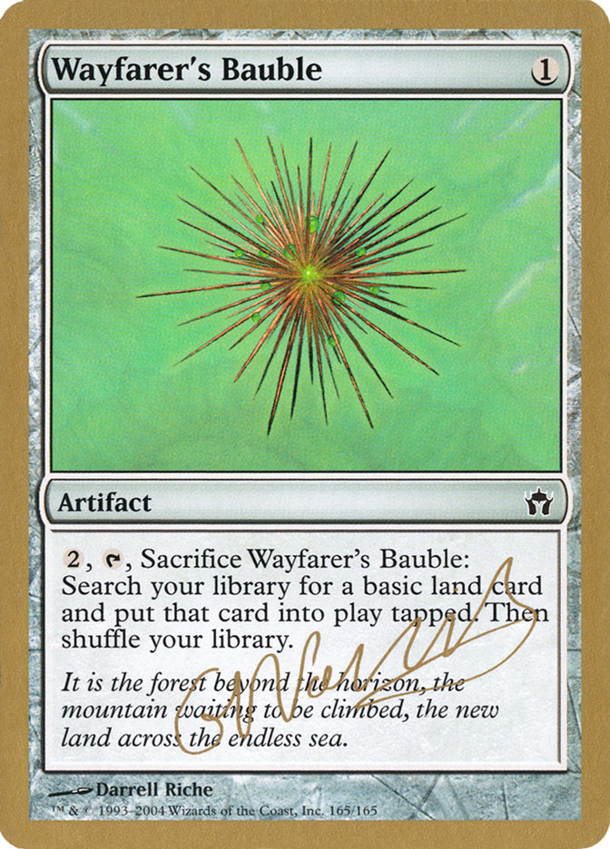 Wayfarer's Bauble (Gabriel Nassif) [World Championship Decks 2004] | Card Merchant Takapuna