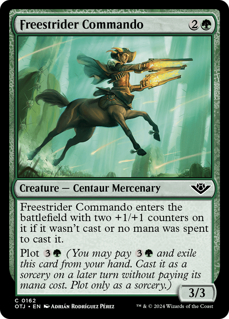 Freestrider Commando [Outlaws of Thunder Junction] | Card Merchant Takapuna