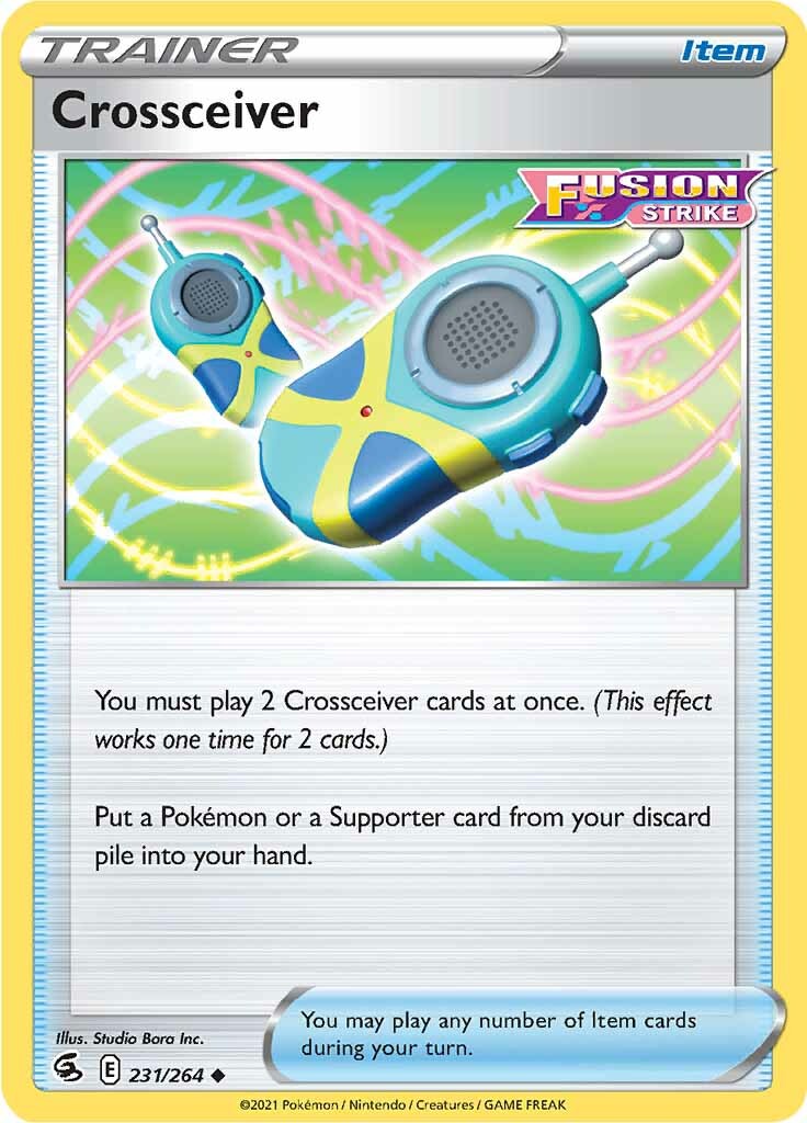 Crossceiver (231/264) [Sword & Shield: Fusion Strike] | Card Merchant Takapuna