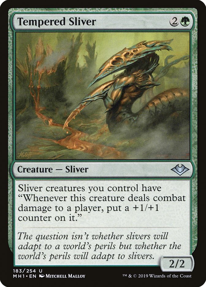 Tempered Sliver [Modern Horizons] | Card Merchant Takapuna