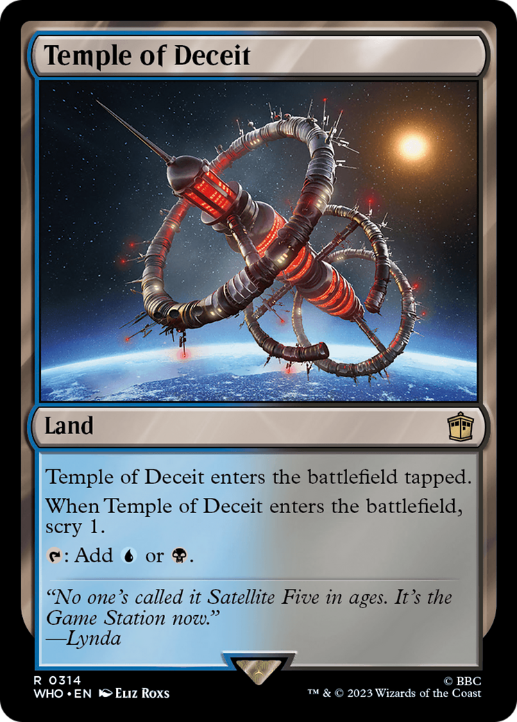 Temple of Deceit [Doctor Who] | Card Merchant Takapuna