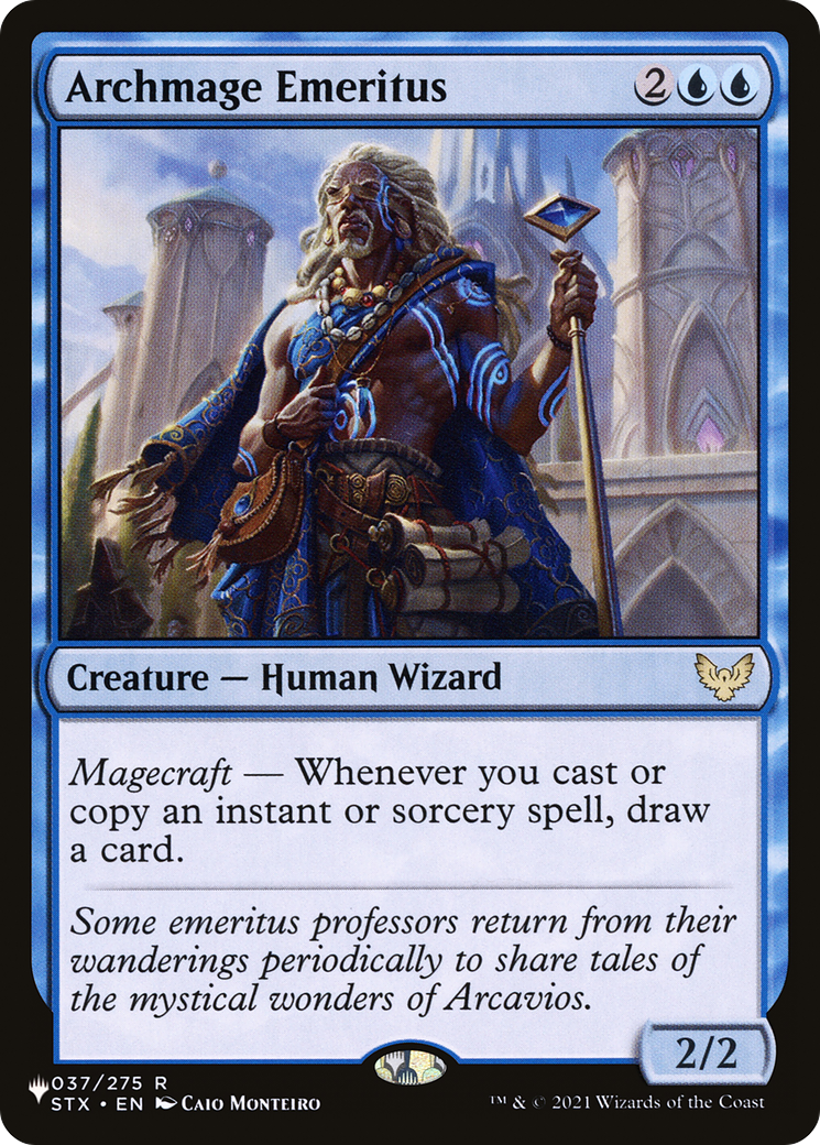 Archmage Emeritus [The List] | Card Merchant Takapuna