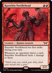 Razorkin Needlehead [Duskmourn: House of Horror] | Card Merchant Takapuna