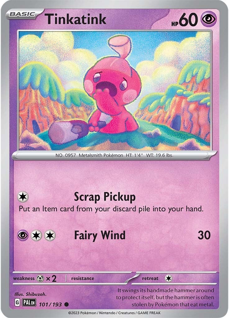 Tinkatink (101/193) [Scarlet & Violet: Paldea Evolved] | Card Merchant Takapuna