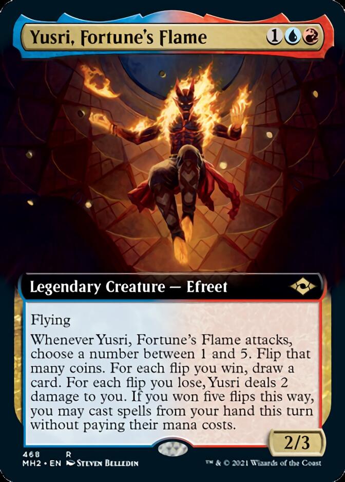 Yusri, Fortune's Flame (Extended Art) [Modern Horizons 2] | Card Merchant Takapuna