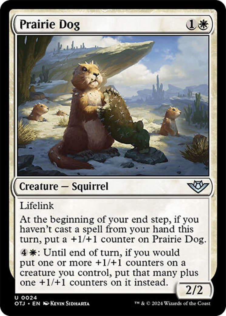 Prairie Dog [Outlaws of Thunder Junction] | Card Merchant Takapuna