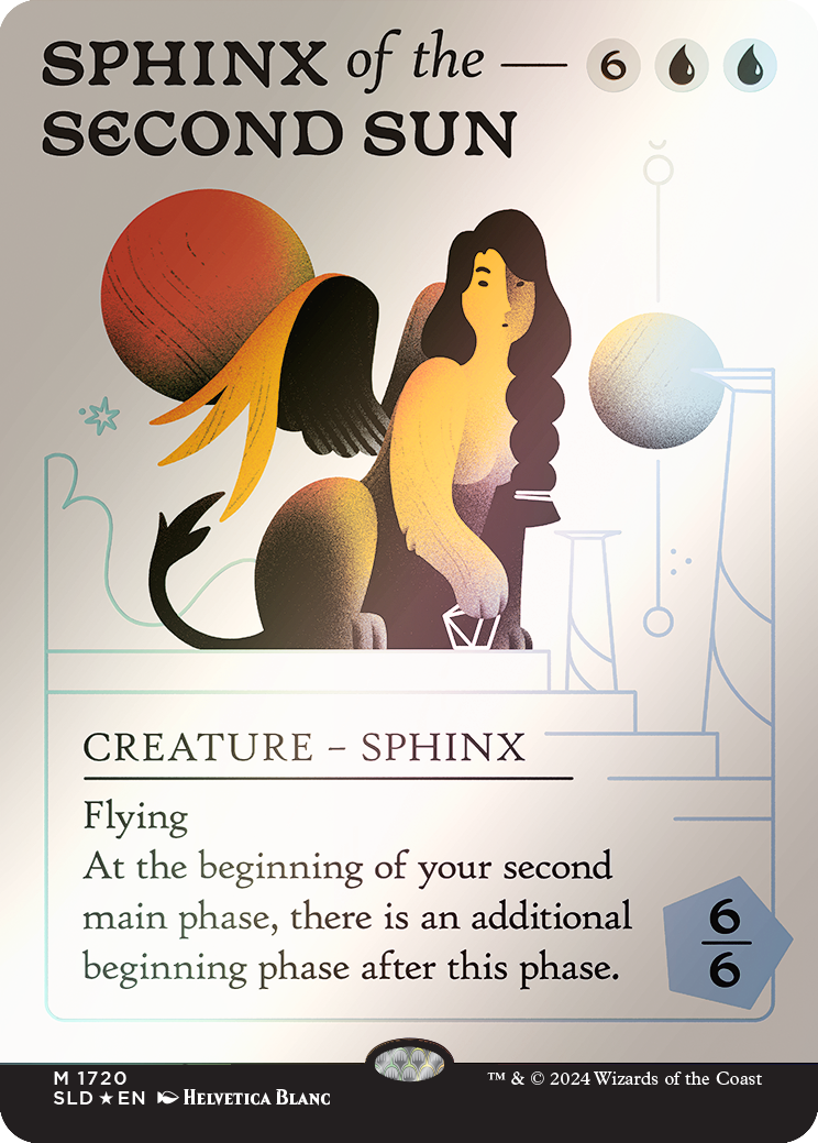 Sphinx of the Second Sun (Rainbow Foil) [Secret Lair Drop Series] | Card Merchant Takapuna