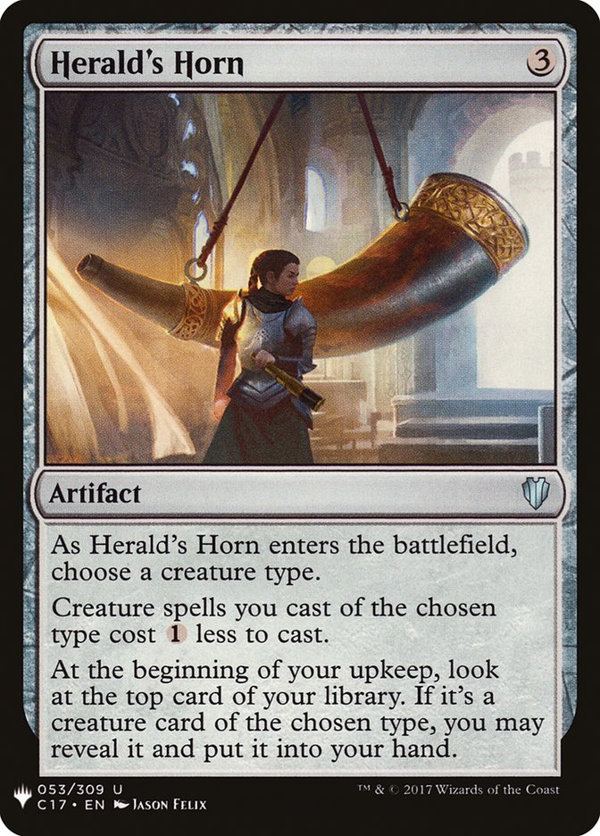 Herald's Horn [Mystery Booster] | Card Merchant Takapuna