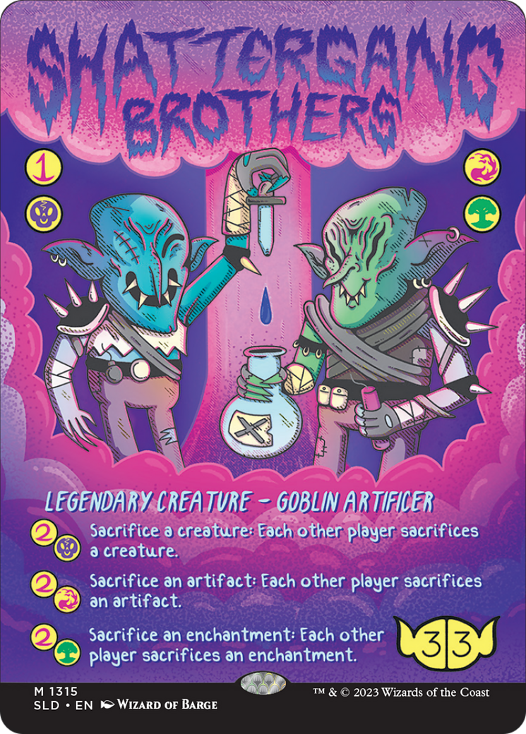 Shattergang Brothers (Rainbow Foil) [Secret Lair Drop Series] | Card Merchant Takapuna