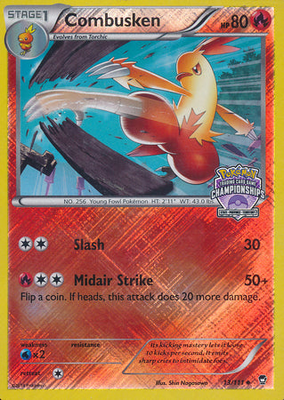 Combusken (13/111) (Championship Promo) [XY: Furious Fists] | Card Merchant Takapuna