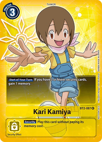 Kari Kamiya [BT2-087] (Official Tournament Pack Vol.3) [Release Special Booster Promos] | Card Merchant Takapuna