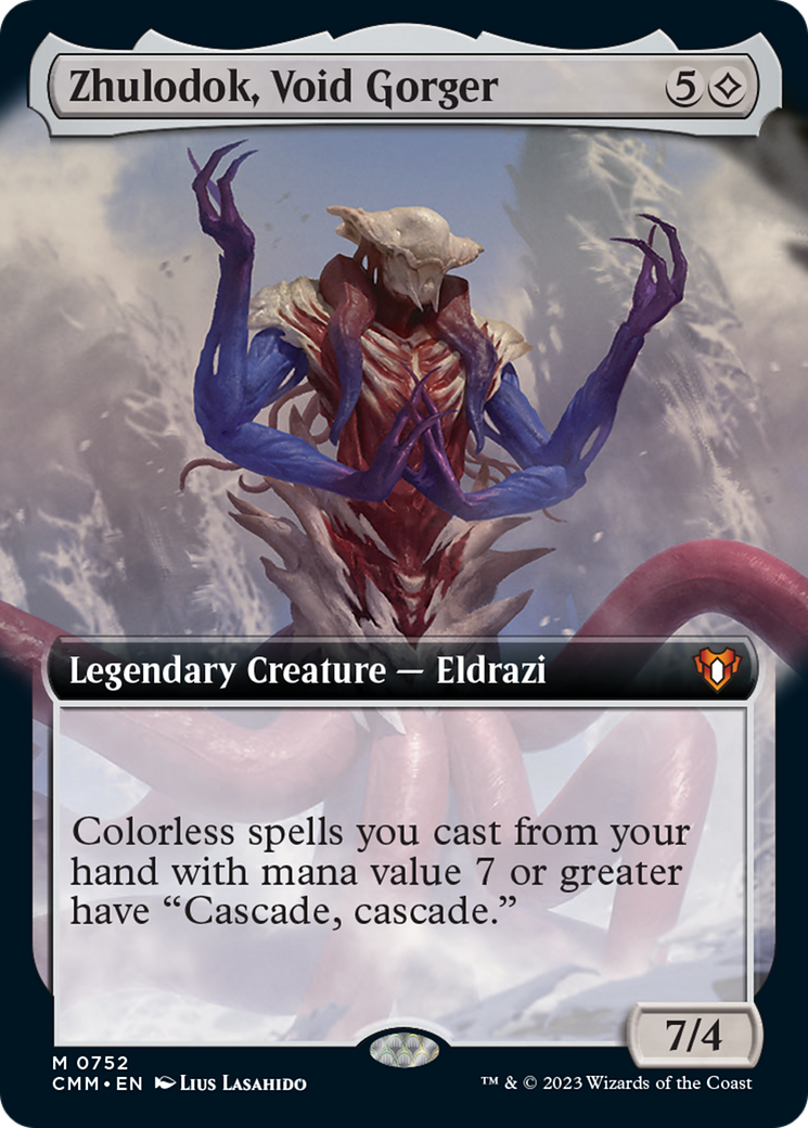 Zhulodok, Void Gorger (Extended Art) [Commander Masters] | Card Merchant Takapuna