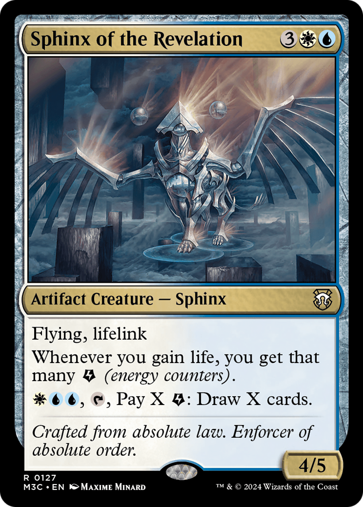 Sphinx of the Revelation (Ripple Foil) [Modern Horizons 3 Commander] | Card Merchant Takapuna