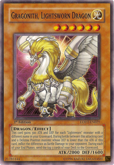 Gragonith, Lightsworn Dragon [LODT-EN025] Common | Card Merchant Takapuna