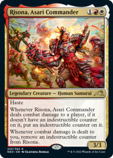 Risona, Asari Commander [Kamigawa: Neon Dynasty] | Card Merchant Takapuna