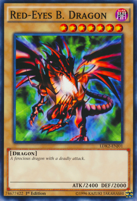 Red-Eyes B. Dragon [LDK2-ENJ01] Common | Card Merchant Takapuna