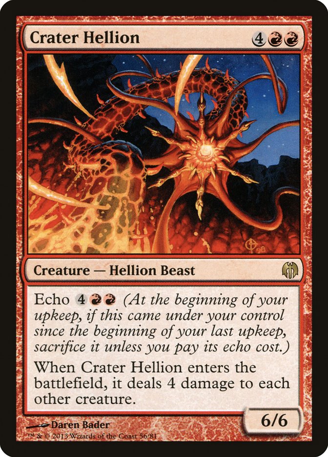 Crater Hellion [Duel Decks: Heroes vs. Monsters] | Card Merchant Takapuna