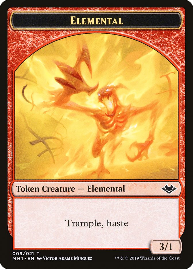 Elemental Token (009/021) [Modern Horizons Tokens] | Card Merchant Takapuna