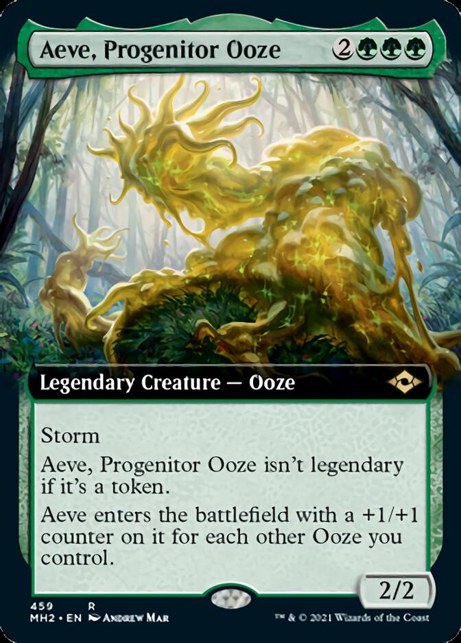 Aeve, Progenitor Ooze (Extended Art) [Modern Horizons 2] | Card Merchant Takapuna