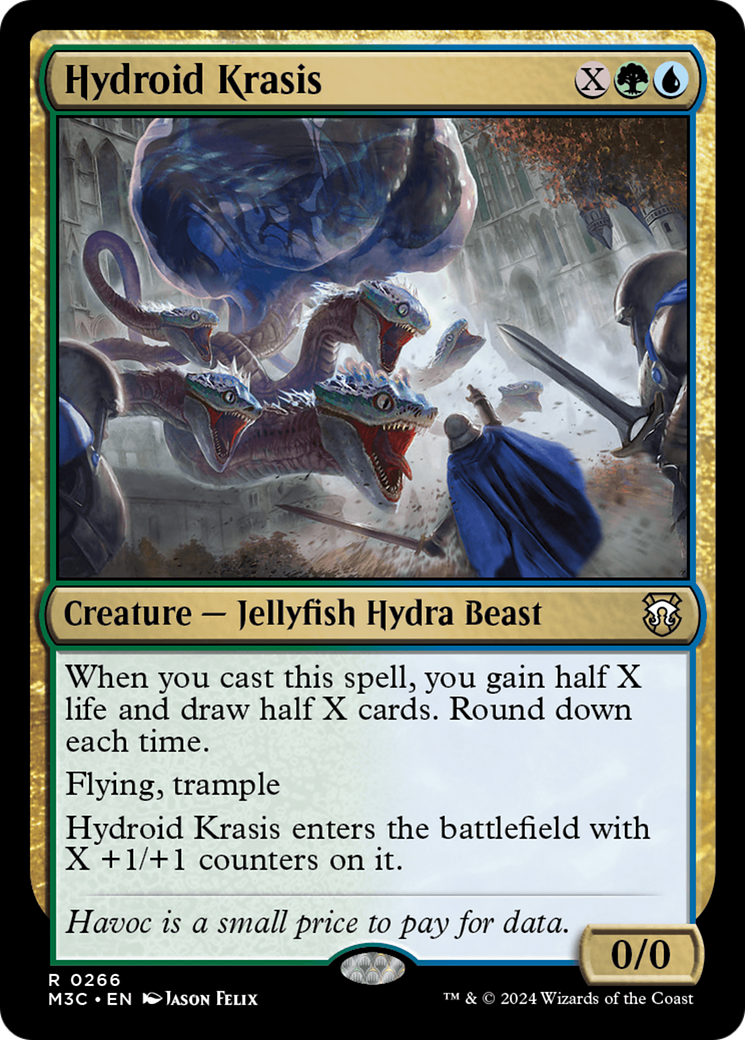 Hydroid Krasis (Ripple Foil) [Modern Horizons 3 Commander] | Card Merchant Takapuna