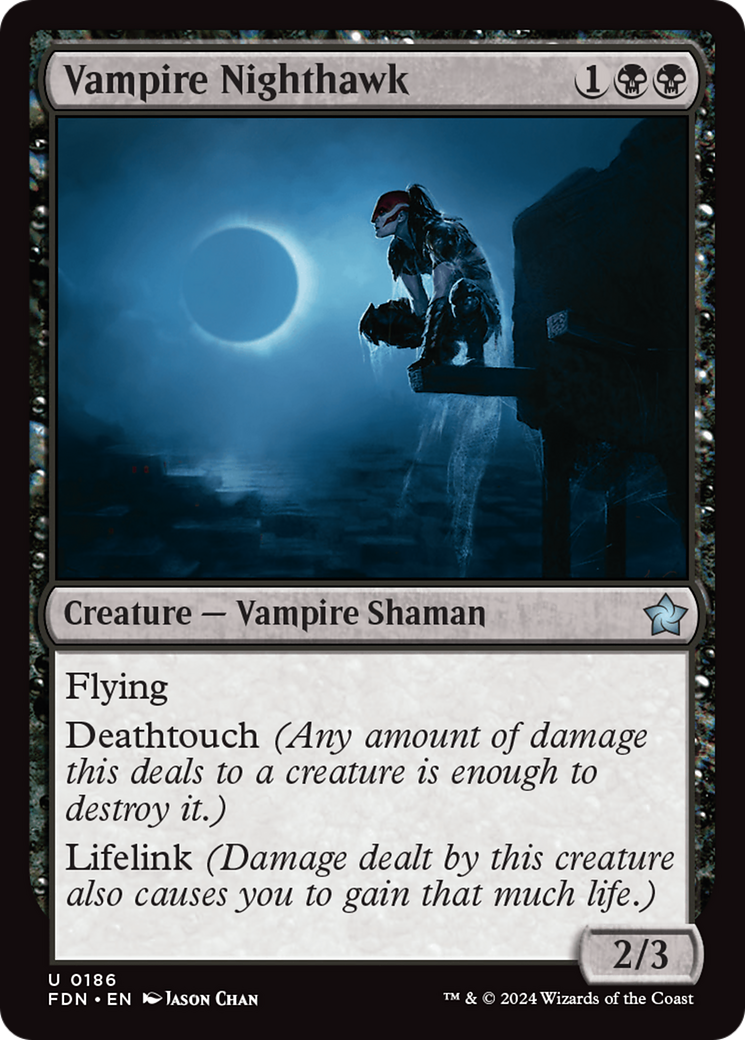 Vampire Nighthawk [Foundations] | Card Merchant Takapuna