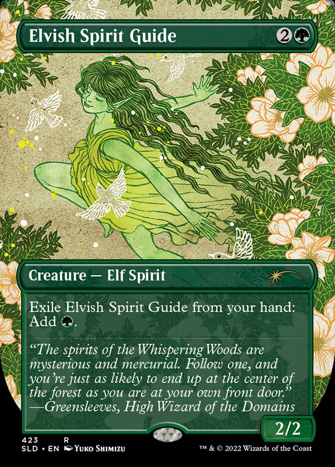 Elvish Spirit Guide (Borderless) [Secret Lair Drop Series] | Card Merchant Takapuna