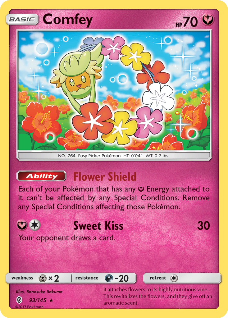 Comfey (93/145) [Sun & Moon: Guardians Rising] | Card Merchant Takapuna