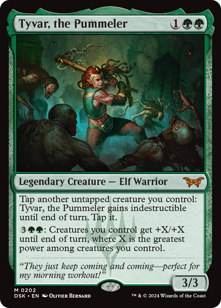 Tyvar, the Pummeler [Duskmourn: House of Horror] | Card Merchant Takapuna