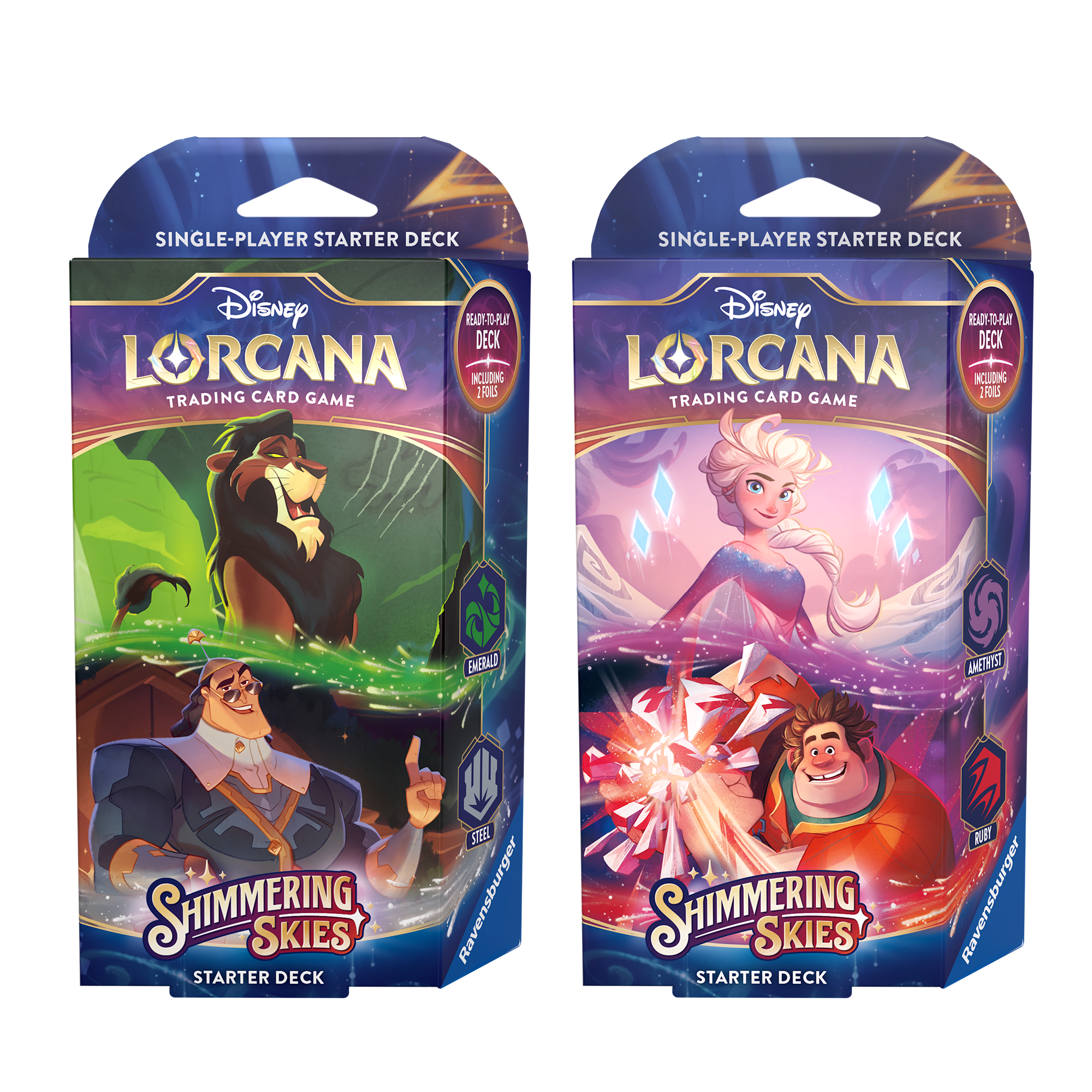 Disney Lorcana TCG Shimmering Skies Starter Decks | Card Merchant Takapuna