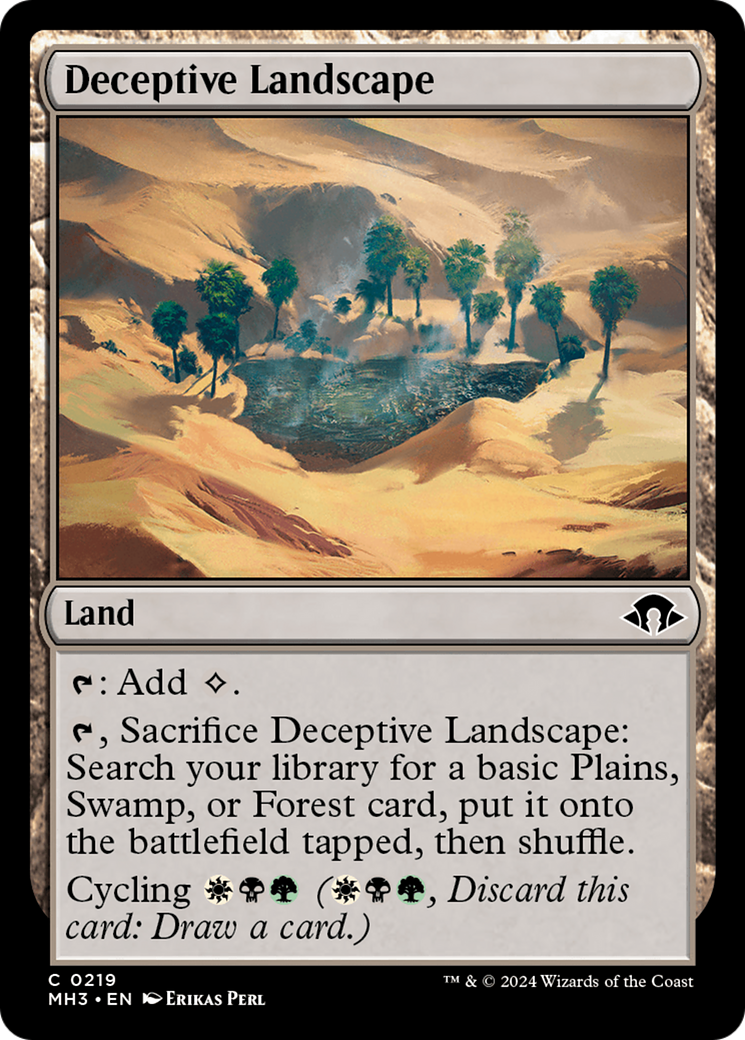 Deceptive Landscape [Modern Horizons 3] | Card Merchant Takapuna