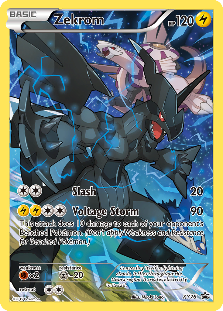 Zekrom (XY76) [XY: Black Star Promos] | Card Merchant Takapuna