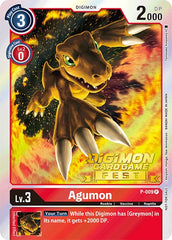 Agumon [P-009] (Digimon Card Game Fest 2022) [Promotional Cards] | Card Merchant Takapuna