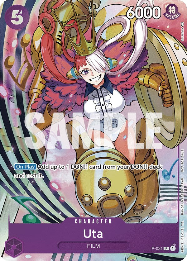 Uta (Event Pack Vol. 1) [One Piece Promotion Cards] | Card Merchant Takapuna