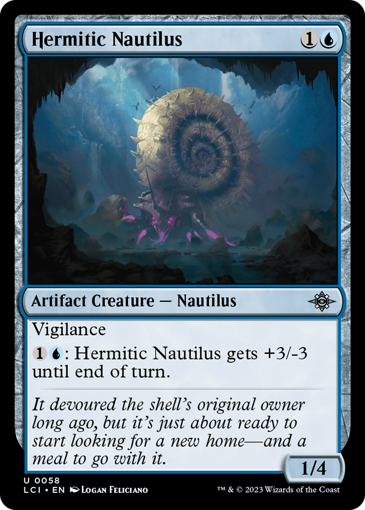 Hermitic Nautilus [The Lost Caverns of Ixalan] | Card Merchant Takapuna