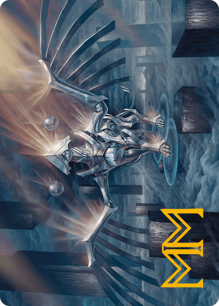 Sphinx of the Revelation Art Card (Gold-Stamped Signature) [Modern Horizons 3 Art Series] | Card Merchant Takapuna