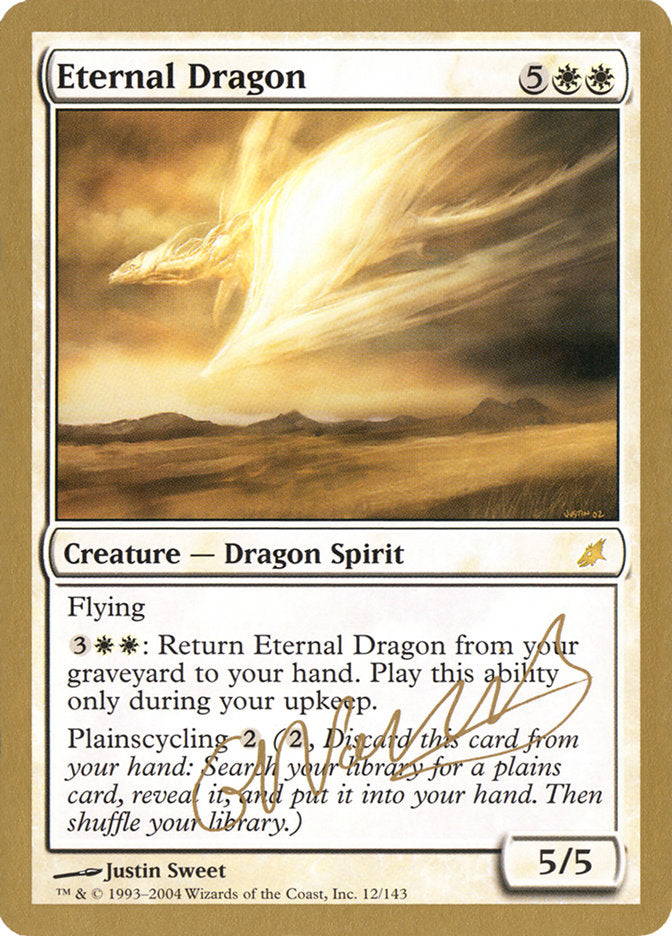 Eternal Dragon (Gabriel Nassif) [World Championship Decks 2004] | Card Merchant Takapuna