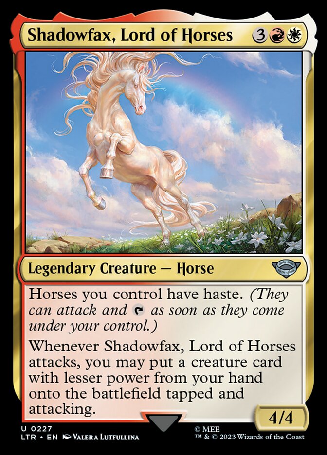 Shadowfax, Lord of Horses [The Lord of the Rings: Tales of Middle-Earth] | Card Merchant Takapuna