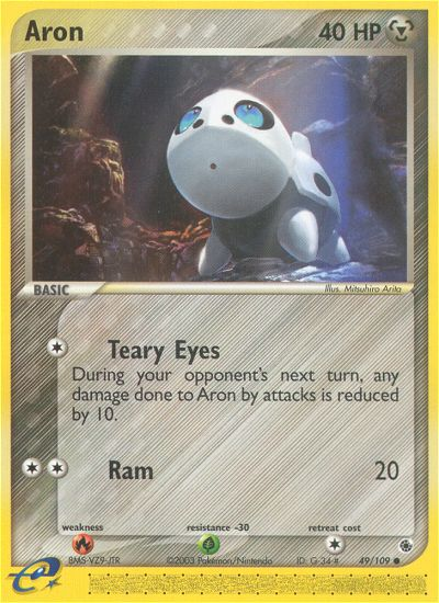 Aron (49/109) [EX: Ruby & Sapphire] | Card Merchant Takapuna