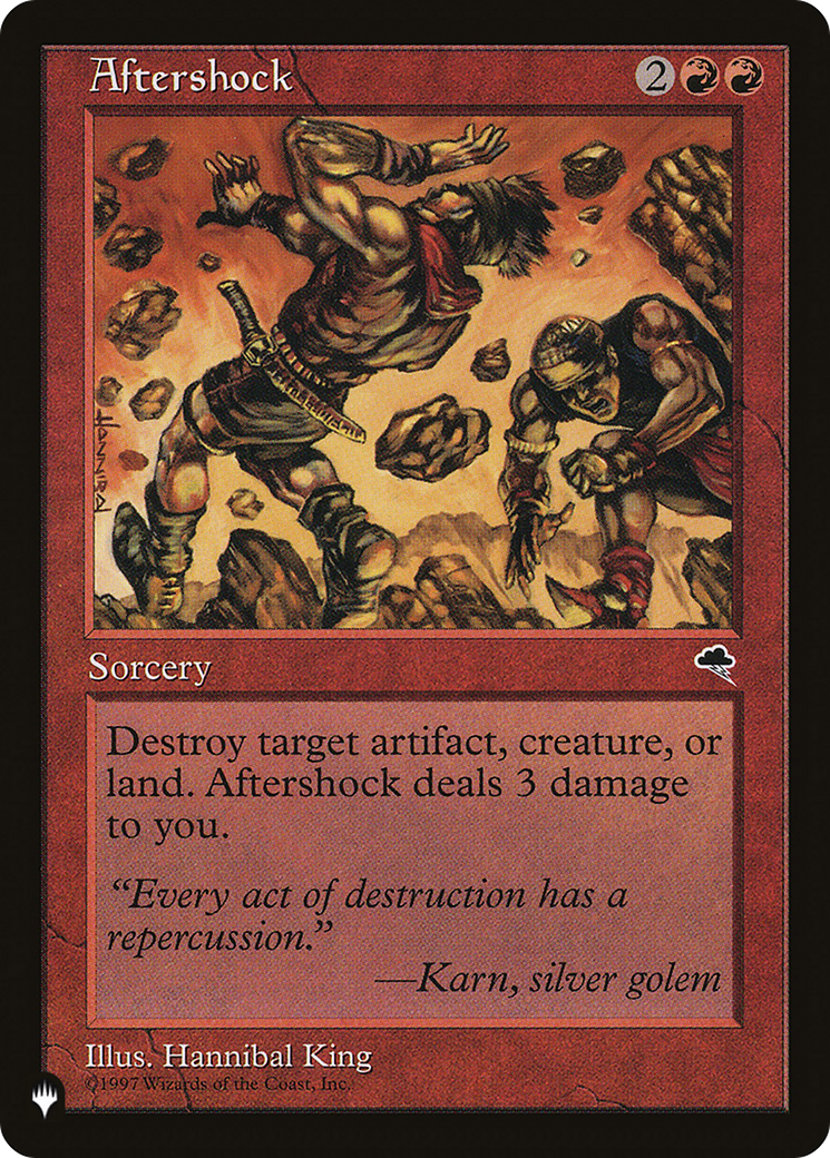 Aftershock [The List] | Card Merchant Takapuna