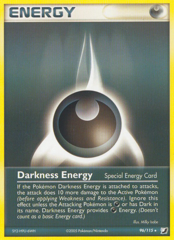 Darkness Energy (96/115) [EX: Unseen Forces] | Card Merchant Takapuna