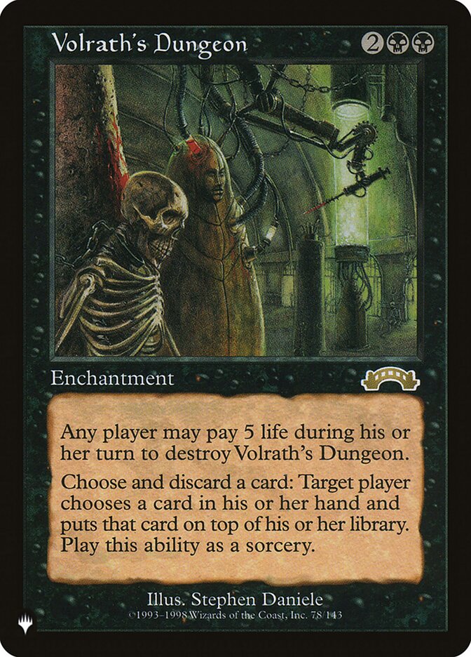 Volrath's Dungeon [The List] | Card Merchant Takapuna