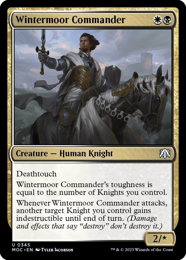 Wintermoor Commander [March of the Machine Commander] | Card Merchant Takapuna