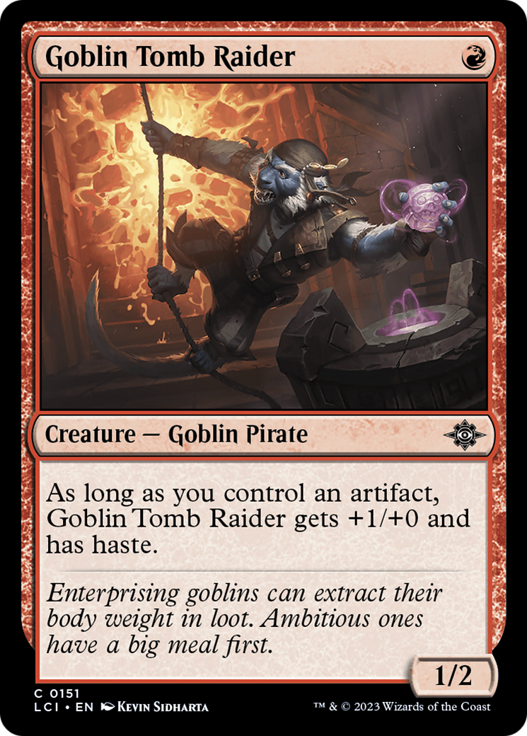 Goblin Tomb Raider [The Lost Caverns of Ixalan] | Card Merchant Takapuna