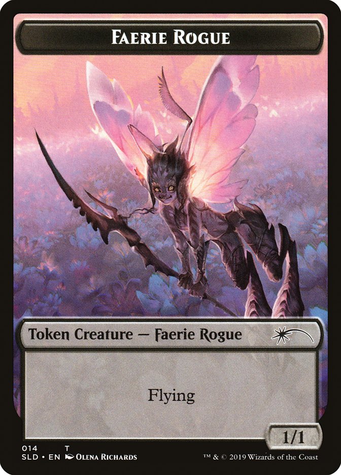 Faerie Rogue Token (014) [Secret Lair Drop Series] | Card Merchant Takapuna